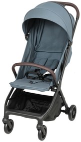 AIYAPLAY Cărucior Ușor 6.3kg pentru Copii 0-3 Ani Pliabil cu o Mână, Cărucior Compact Reclinabil cu Copertină și Suport pentru Picioare Reglabil, Roți și Coș de Depozitare, Până la 15 kg, Albastru | Aosom Romania