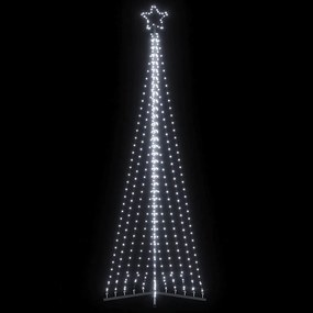 vidaXL Pom de Crăciun LED 495 LED-uri Alb Rece 300,5 cm