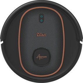 Aspirator robot Zilan ZLN5500 Aurum cu statie de colectare praf, Putere 600W, 3 trepte putere, baterie 3200mAh, Control Vocal, WiFi