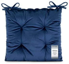 Pernă de scaun din catifea 40x40 cm Aleksa – Restilo