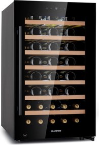 Klarstein Barossa 50 Uno, răcitor de vin, 1 zonă, 120 litri/50 sticle, ecran tactil