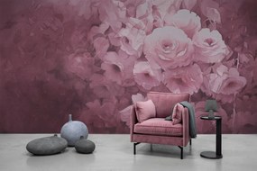 Tapet Harmony, Fuchsia, Rebel Walls