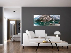 Tablou cu lac montan (120x50 cm)