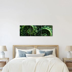 Tablou - Spirale (cu ceas) (90x30 cm)