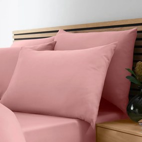 Lenjerie de pat roz pentru pat dublu, extinsă 260x220 cm So Soft Non-Iron – Catherine Lansfield