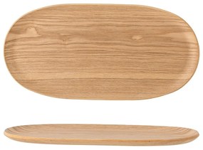 Tavă decorativă din lemn de stejar 15x31 cm Leyton – Bloomingville