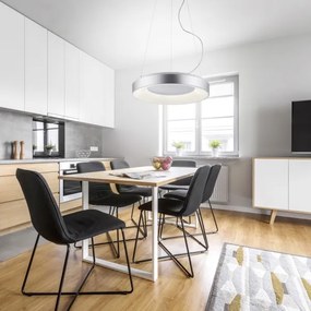 Lustră LED dimabilă pe cablu JUST LIGHT. 17075-21 KETO ANIKA LED/26,5W/230V + telecomandă