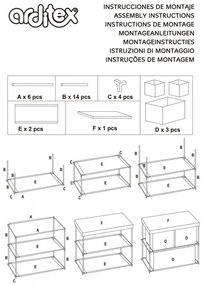 Patrula Cățelușilor Raft de depozitare pentru jucării cu 3 compartimente 53x30x60 cm