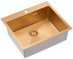 Chiuveta inox RUSSEL 110 cupru