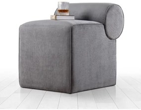 Taburet TIKI, 47 x 45 cm, gri