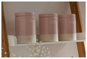 Recipient din ceramică pentru cafea Premier Housewares, 616 ml, roz