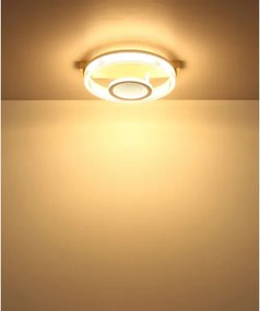 Globo 48046D5 - Plafonieră LED ZARA LED/18W/230V 3000K 33x36 cm