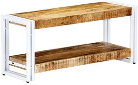 vidaXL Comodă TV, 90 x 30 x 40 cm, lemn masiv de mango
