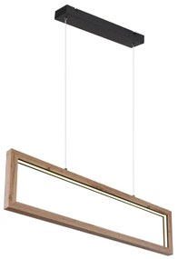 Globo 67287H - Lustră suspendată pe cablu MANDERA LED/24W/230V maro