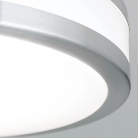 Plafoniera LED moderna NEDO D-28,5cm alb/aluminiu