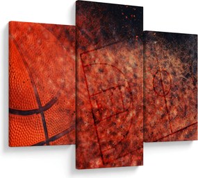 Tablou - Meci de baschet (90x60 cm)