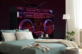 Fototapet disco radio din anii 90