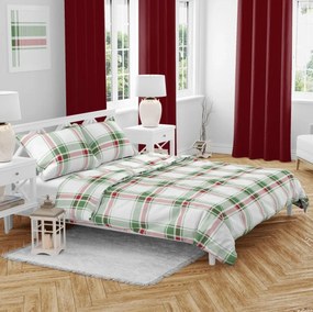 Lenjerie de pat din bumbac NORTHNEST albă Dimensiune lenjerie de pat: 70 x 90 cm | 140 x 200 cm