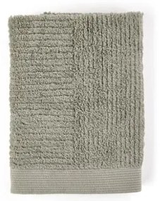 Prosop din bumbac 100% Zone Classic Eucalyptus, 50 x 70 cm, gri verde