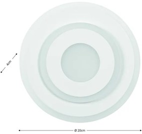 Brilagi - LED Aplica Modern Mini 29W 230V 3000/4000/6000K
