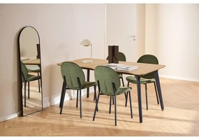 Masă de dining cu blat cu aspect de lemn de stejar 90x160 cm Cadiz – Actona