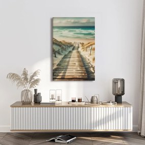 Tablou drum prin dune spre mare