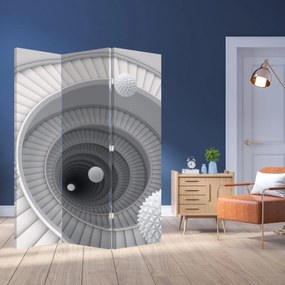 Paravan - Abstracție 3D (126x170 cm)