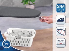 Husă pentru masă de călcat 125x40 cm Thermo Reflect S/M – LEIFHEIT