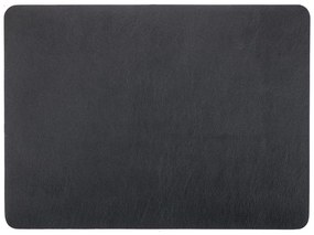 Suport farfurie din imitație de piele ZicZac Togo, 33 x 45 cm, negru