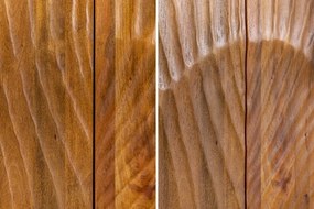 Comoda din lemn de mango Scorpion 140cm, maro