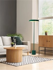 Lampa de podea LED design modern VETRO verde, D-40cm