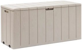 Cutie depozitare plastic gradina BRAVO 270 L - gri pal