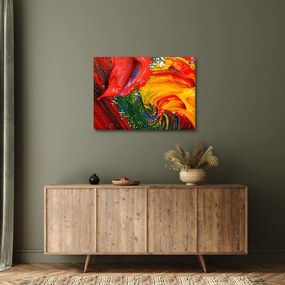 Tablou - Abstractizare albăstrire cu o perie (70x50 cm)