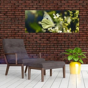 Tablou cu fluture (120x50 cm)