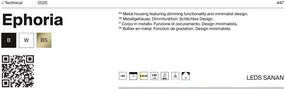 Lustra LED ajustabila stil liniar minimalist Ephoria alama