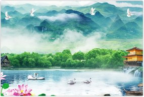 Tablou - Peisaj de vis (90x60 cm)