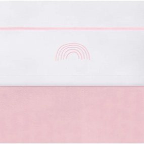 Cearsaf patut Jollein Blush-Pink 120x150 cm