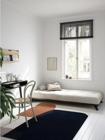 Pat din lemn masiv de pin cu somieră 90x200 cm Senza – Karup Design