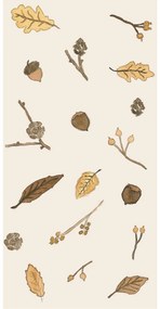 IB Laursen Servetele de masa AUTUMN LEAVES 40x40 cm, 16 buc