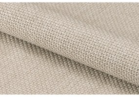 Scaun de bar bej cu înălțime ajustabilă, cu cotiere (înălțime șezut 85 cm) Glenda – Actona