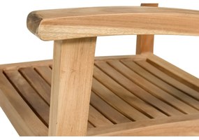 Scaun de grădină în culoare naturală din lemn masiv Sunderland – Hartman