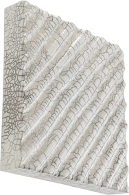 Decoratiune de perete LUX realizata manual din ceramica Division diagonal