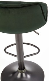 Scaun tip bar Hertha (verde închis). 1039568
