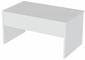 Măsuță de cafea pliabilă AKILLI 44,8x90 cm albă