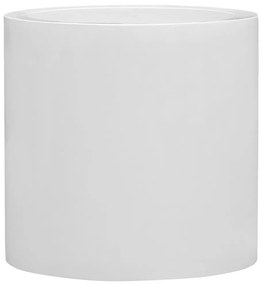 Ghiveci Jumbo Max, alb lucios, dimensiuni multiple - PotteryPots mărimea: L - v. 90 cm, ⌀ 90 cm