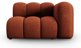 Modul pentru canapea cărămiziu (cu colț pe partea dreaptă) Lupine – Micadoni Home