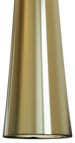 Lustră LED pe cablu MAXLIGHT P0485 COFFEE LED/7W/230V d. 3 cm auriu