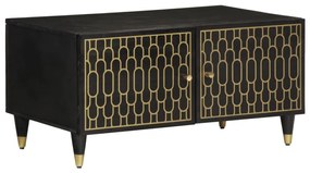 vidaXL Măsuță de cafea, 80x50x40 cm, lemn masiv de mango