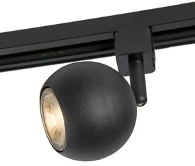 Spotlight pe șină negru monofazat - Gissi