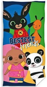 Prosop pentru copii Bunny Bing Best Friends, 70 x 140 cm